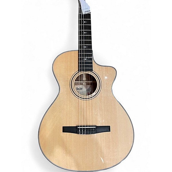 Used Taylor 312-CE NYLON STRING Natural Classical Acoustic Electric Guitar
