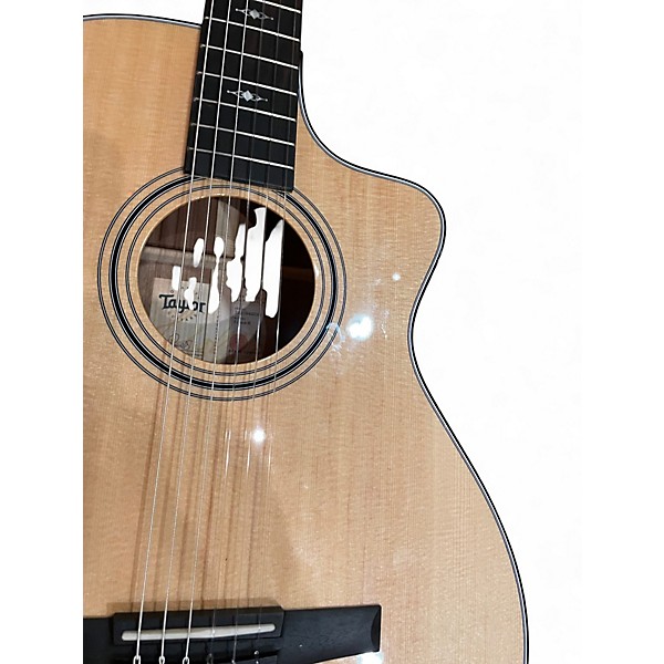 Used Taylor 312-CE NYLON STRING Natural Classical Acoustic Electric Guitar