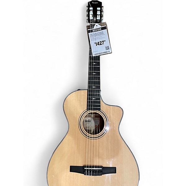 Used Taylor 312-CE NYLON STRING Natural Classical Acoustic Electric Guitar