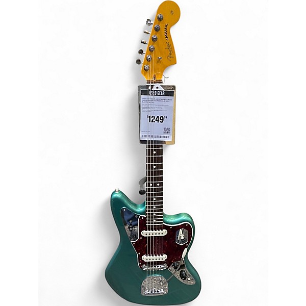 Used 2025 Fender American Pro Classic Jaguar Sherwood Green Solid Body Electric Guitar