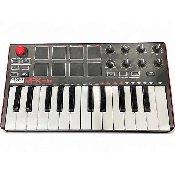 Used Akai Professional MPK Mini MKII MIDI Controller