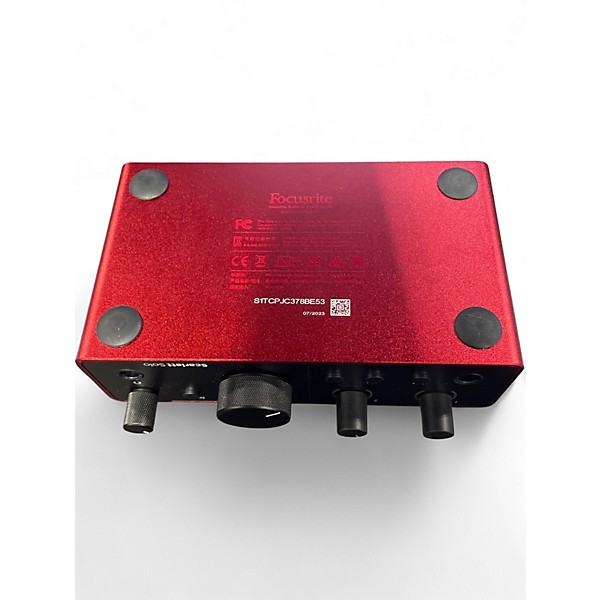 Used Focusrite Scarlett Solo Audio Interface