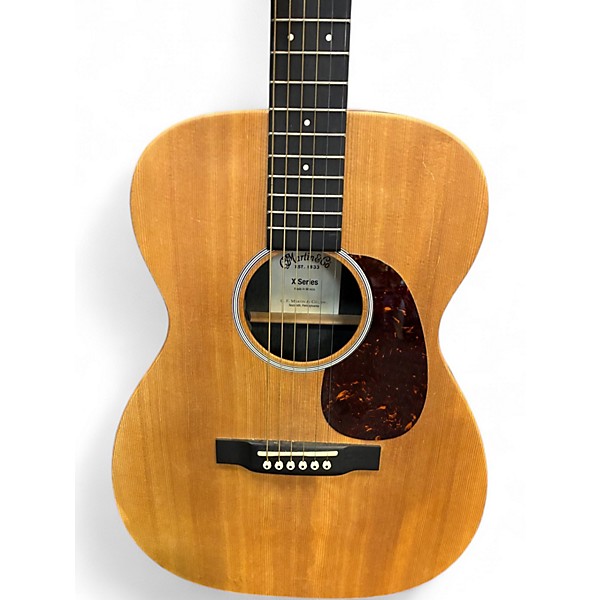 Used Martin X Series Natural Acoustic Guitar
