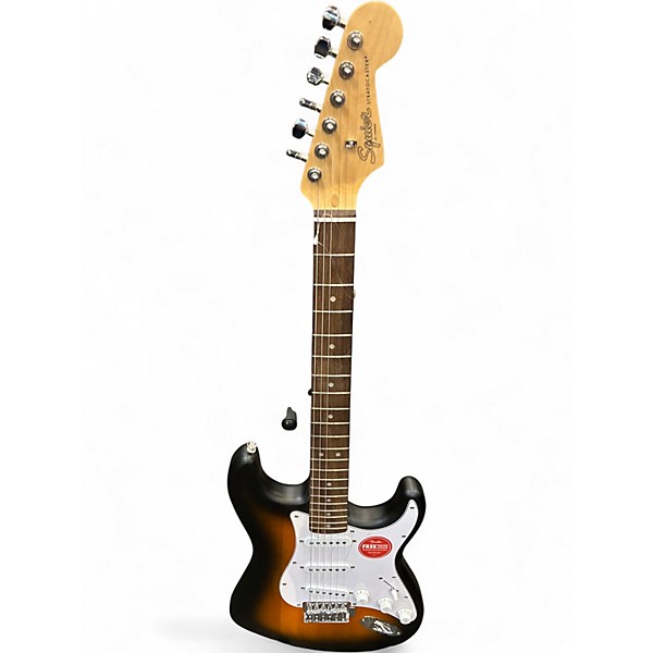 Used Squier Affinity Stratocaster 2 Color Sunburst Solid Body Electric Guitar