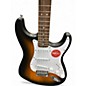 Used Squier Affinity Stratocaster 2 Color Sunburst Solid Body Electric Guitar