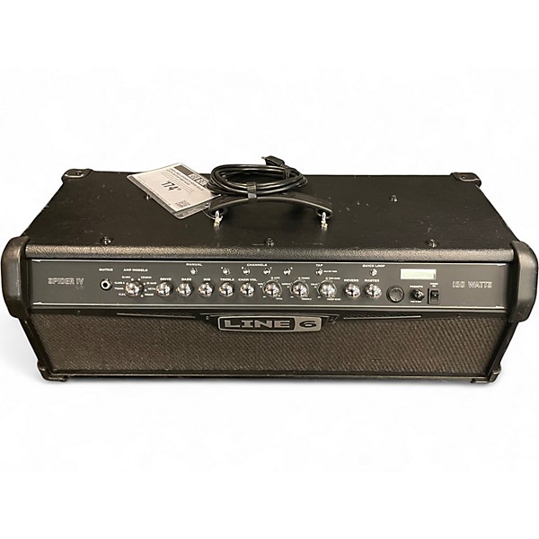 Used Line 6 Spider IV HD150 Solid State Guitar Amp Head