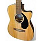 Used Fender CC60SCE Natural Acoustic Electric Guitar