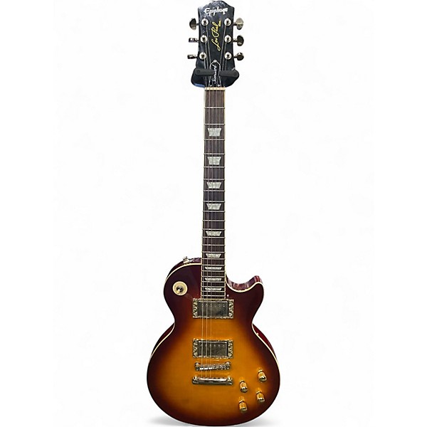 Used Epiphone Les Paul Standard Sunburst Solid Body Electric Guitar