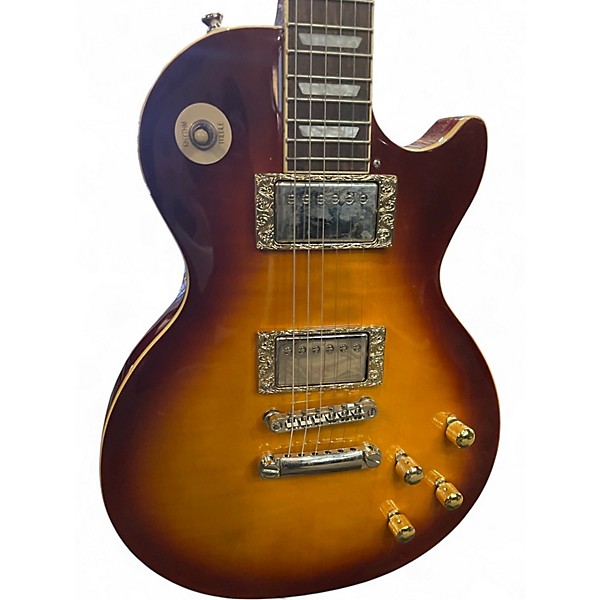 Used Epiphone Les Paul Standard Sunburst Solid Body Electric Guitar