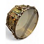 Used DW 14in Collector's Series Polished Brass Snare BRASS Drum thumbnail