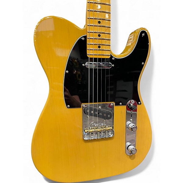 Used Fender American Professional II Telecaster Butterscotch Solid Body Electric Guitar