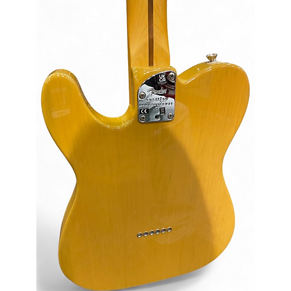 Used Fender American Professional II Telecaster Butterscotch Solid Body Electric Guitar
