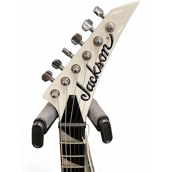 Used Jackson PRO SERIES KING V KVTMG Snow White Solid Body Electric Guitar