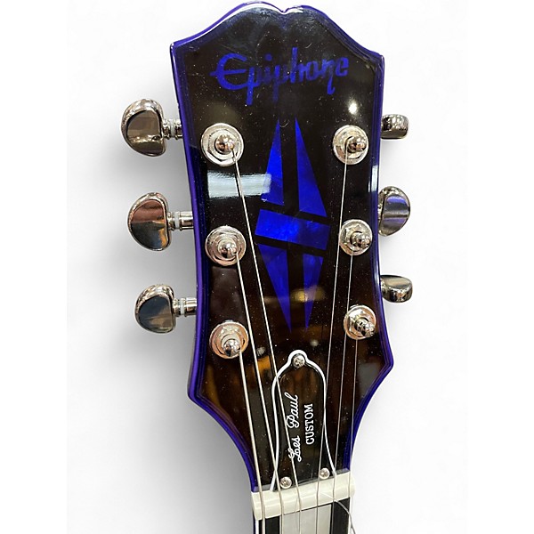 Used Epiphone Les Paul Custom Widow Purple Burst Solid Body Electric Guitar
