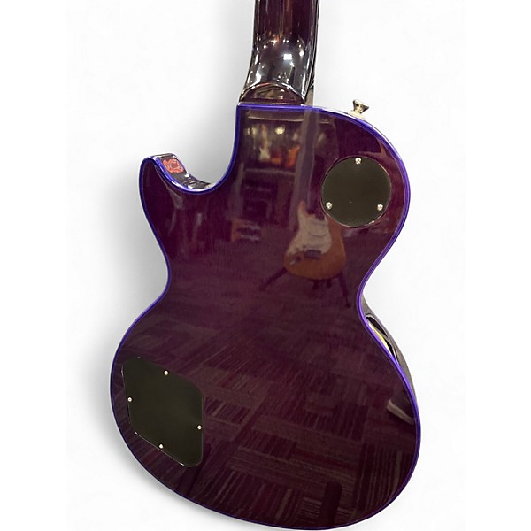 Used Epiphone Les Paul Custom Widow Purple Burst Solid Body Electric Guitar