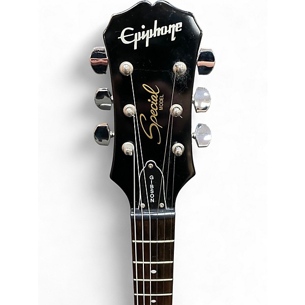 Used Epiphone Les Paul Special II Black Solid Body Electric Guitar