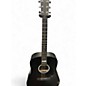 Used Martin DX JOHNNY CASH Black Acoustic Electric Guitar thumbnail