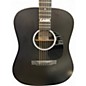 Used Martin DX JOHNNY CASH Black Acoustic Electric Guitar