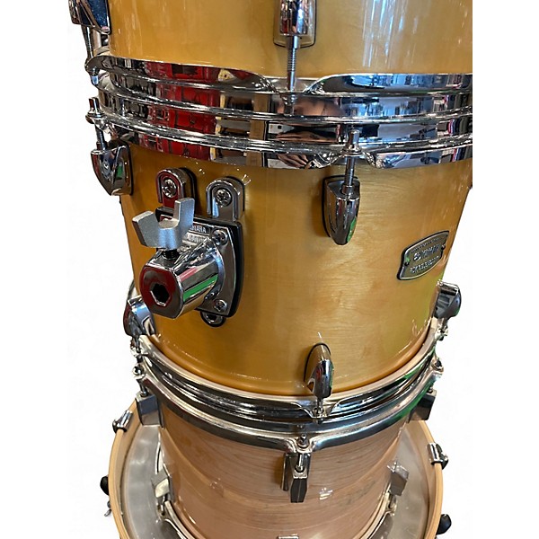 Used Yamaha 5 Piece Stage Custom Natural Drum Kit