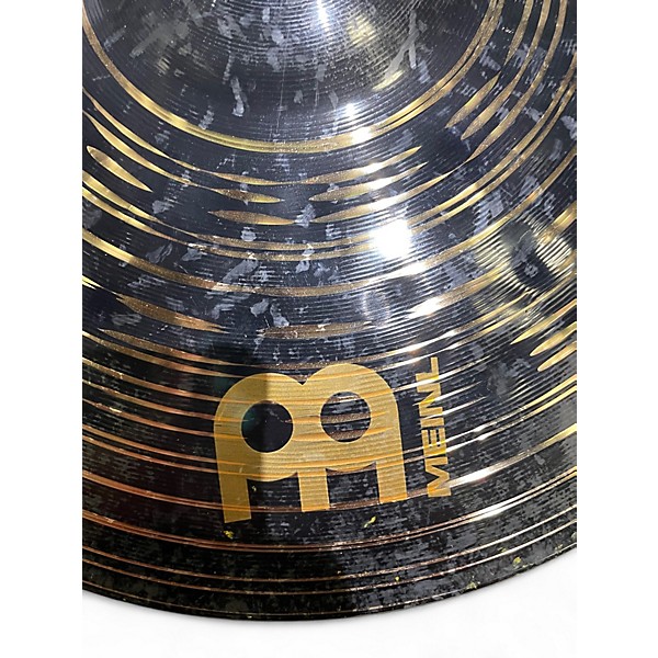 Used MEINL 16in custom dark crash Cymbal