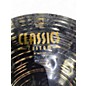 Used MEINL 16in custom dark crash Cymbal