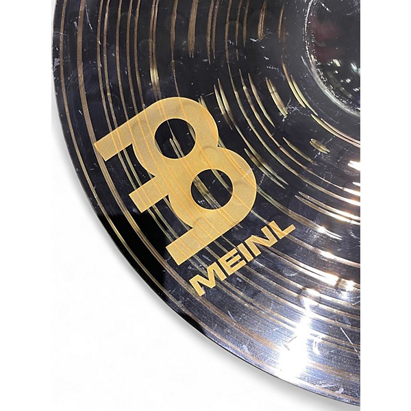 Used MEINL 16in custom dark crash Cymbal