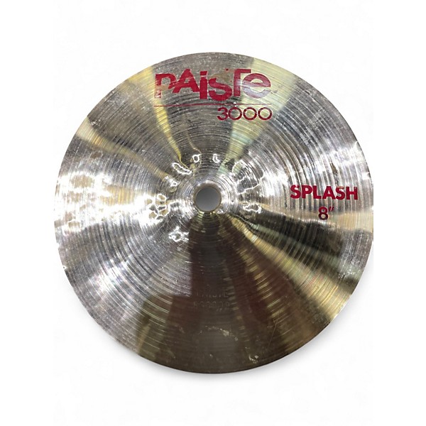 Used Paiste 8in 3000 splash Cymbal