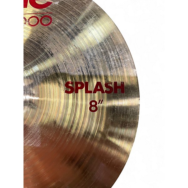 Used Paiste 8in 3000 splash Cymbal