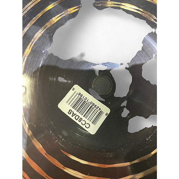 Used MEINL 8in classics custom dark splash Cymbal