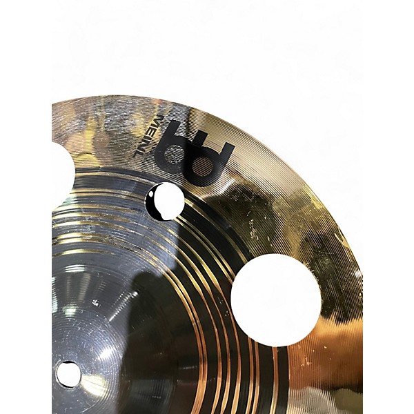 Used MEINL 12in classics custom dual trash splash Cymbal