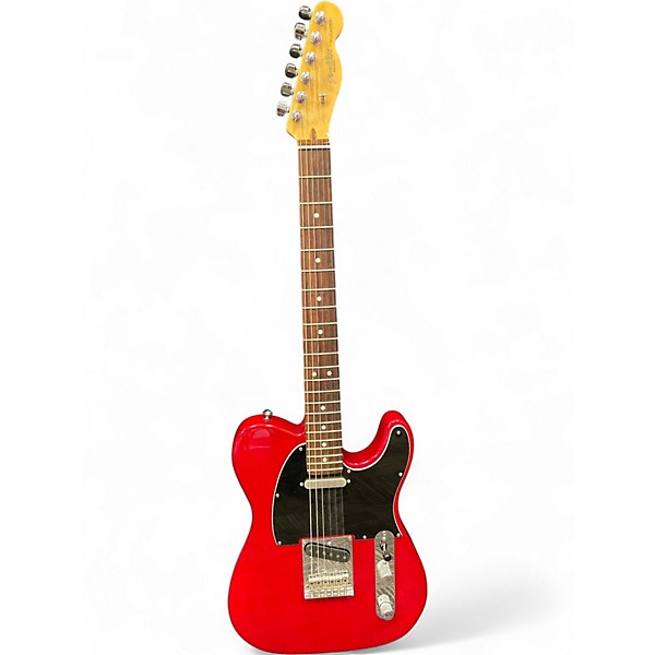 Used Fender American Standard Telecaster HH Red Solid Body Electric Guitar