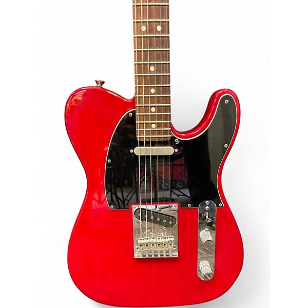Used Fender American Standard Telecaster HH Red Solid Body Electric Guitar