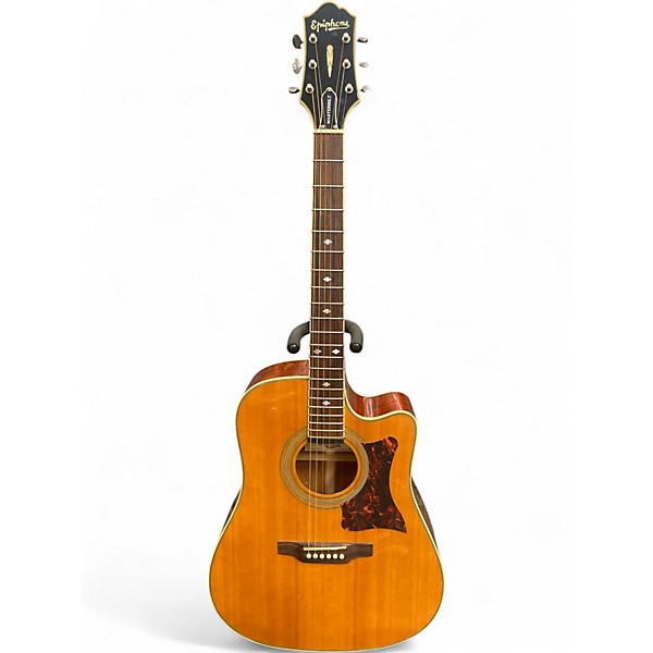 Used Epiphone DR500MCE Masterbuilt Spruce Acoustic Electric Guitar