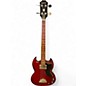 Used Epiphone EB0 Cherry Electric Bass Guitar thumbnail