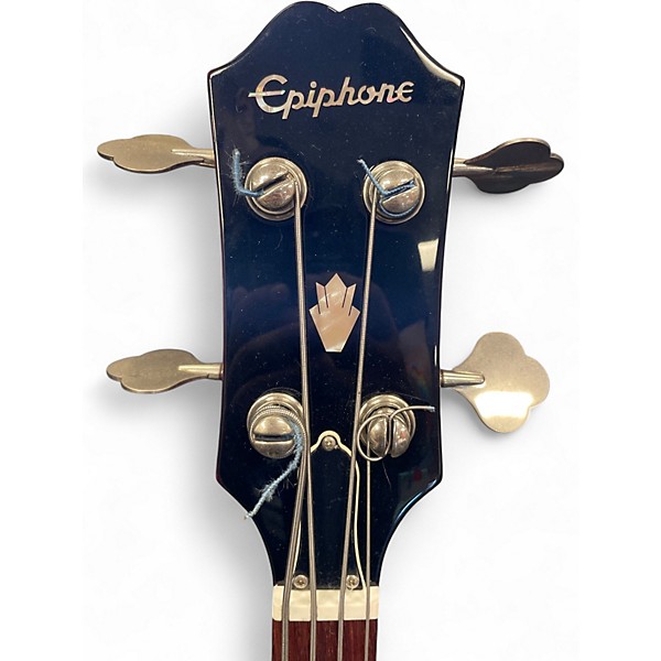 Used Epiphone EB0 Cherry Electric Bass Guitar