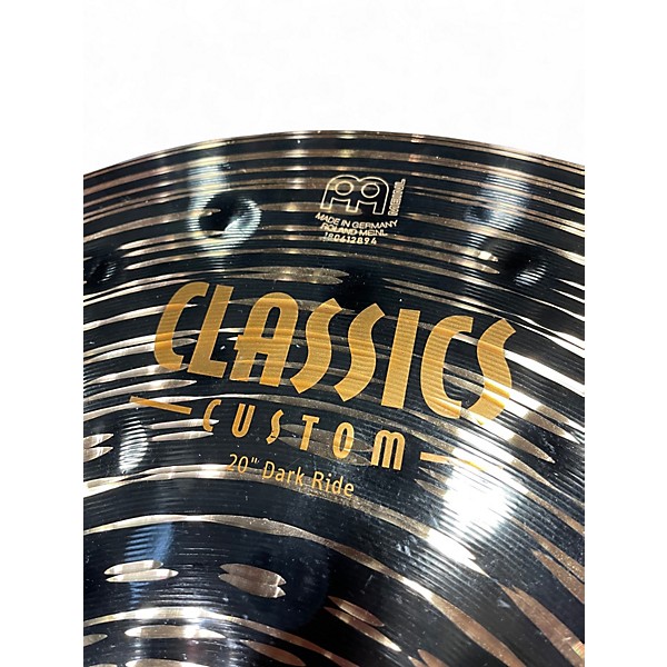 Used MEINL 20in Classic Custom Dark Ride Cymbal