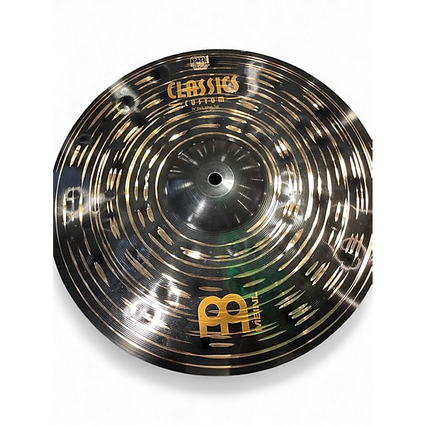 Used MEINL 14in Classic Custom Dark Hihats Cymbal