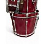 Used Yamaha 5 Piece Stage Custom Red Drum Kit