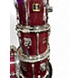 Used Yamaha 5 Piece Stage Custom Red Drum Kit