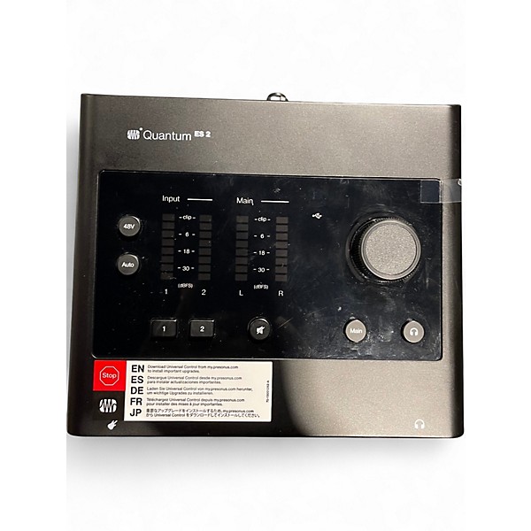 Used PreSonus Quantum ES2 Audio Interface