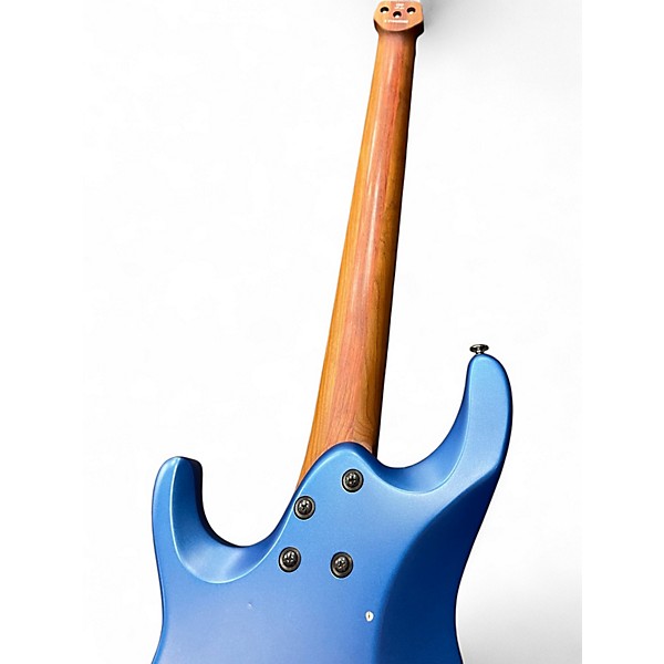 Used Ibanez Q52 Lazer Blue Electric Bass Guitar