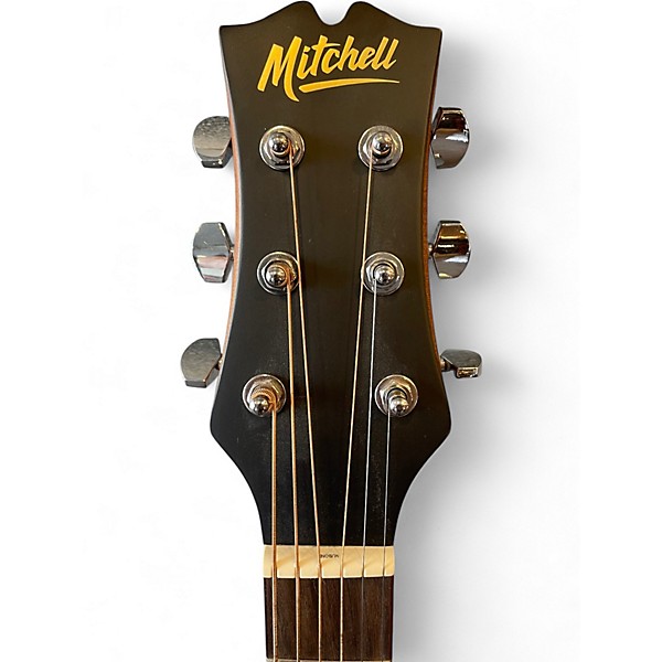 Used Mitchell T233E Mahogany Acoustic Electric Guitar