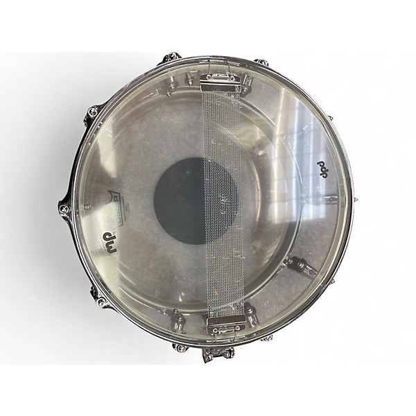 Used PDP by DW 14in Concept Series Snare Clear Drum