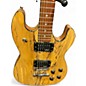 Used Idell Custom Burl Natural Solid Body Electric Guitar