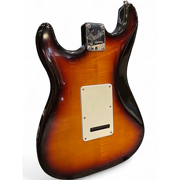 Vintage 1991 Fender American Ultra Stratocaster 3 Color Sunburst Solid Body Electric Guitar