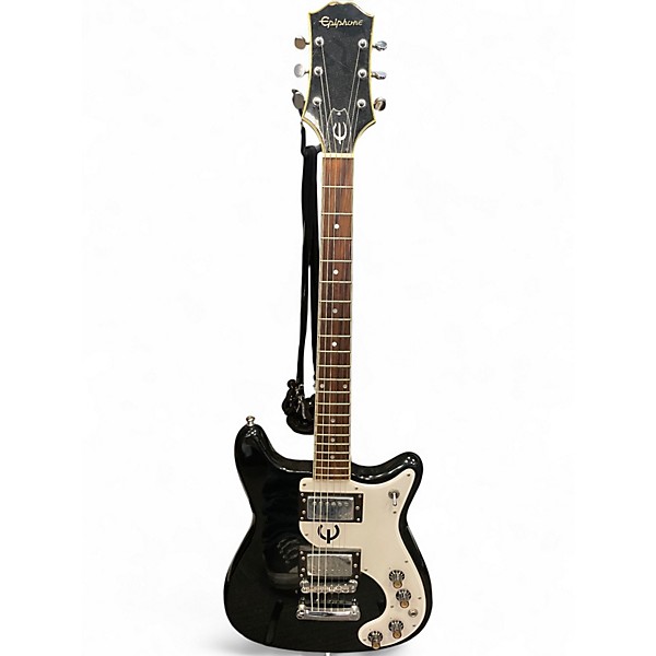 Used Epiphone CRESTWOOD Black Solid Body Electric Guitar