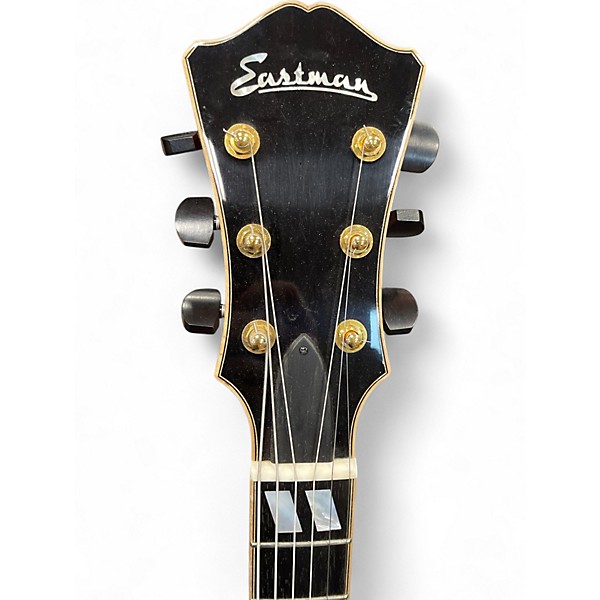 Used Eastman AR580CE Orange Hollow Body Electric Guitar