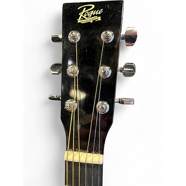 Used Rogue RA090 Black Acoustic Guitar