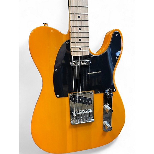 Used Squier Affinity Telecaster Butterscotch Solid Body Electric Guitar