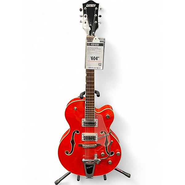 Used Gretsch Guitars G5427T Orange Hollow Body Electric Guitar